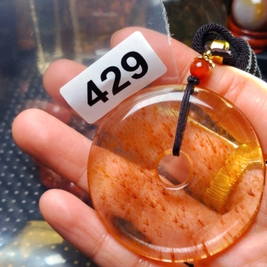 一***粒非金属非金属吊坠项链