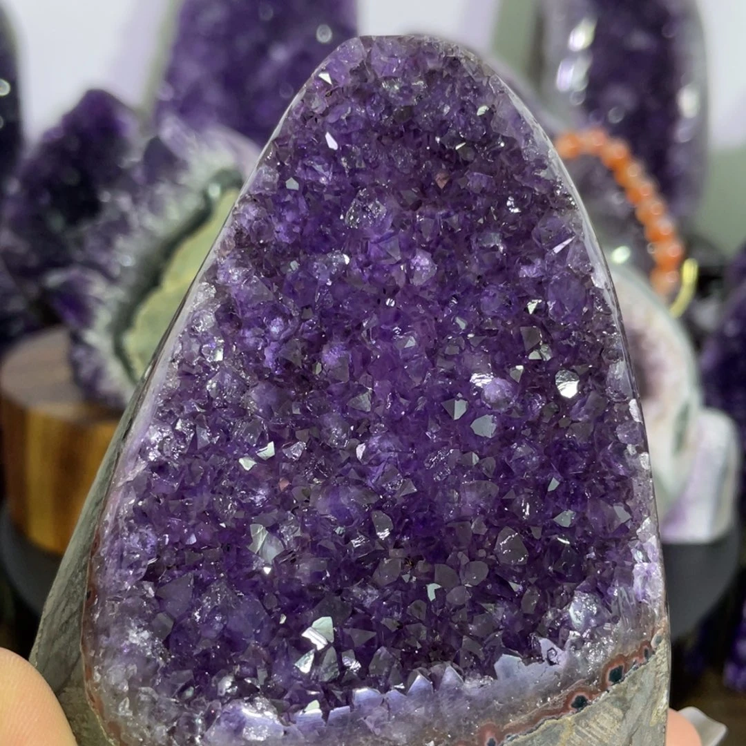 未镶嵌大型摆件（非配饰）紫晶