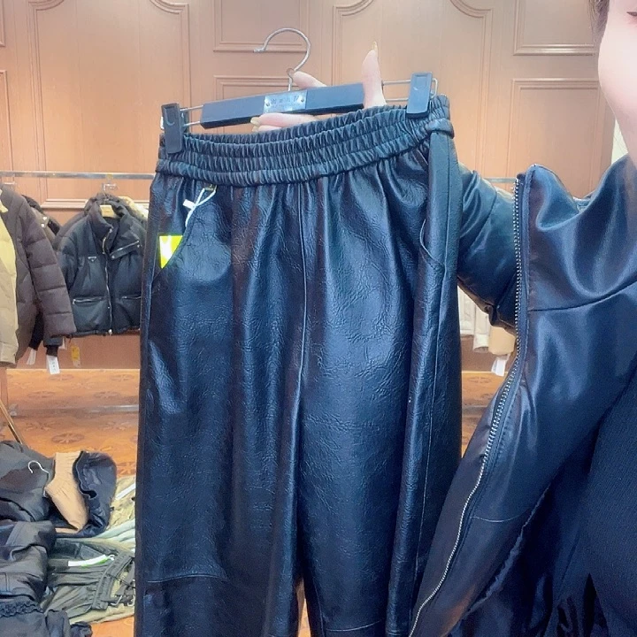 115……125斤皮长裤
