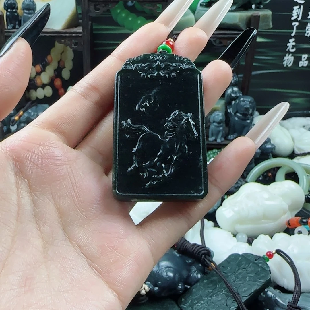 未镶嵌和田玉笔搁