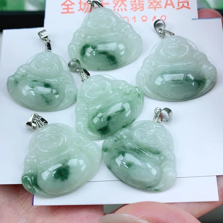 翡翠未镶嵌颈饰多样性发其1