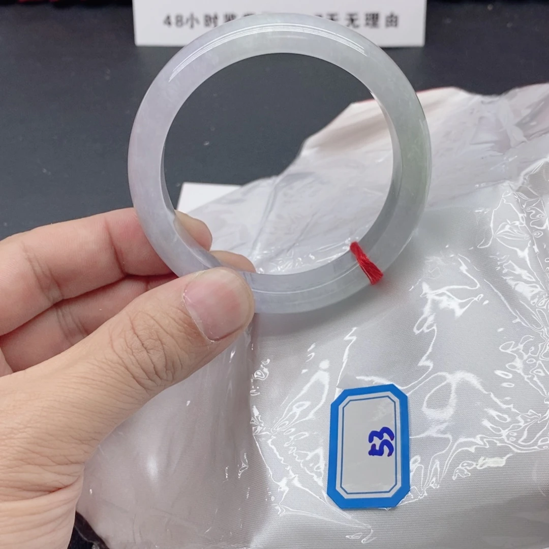 S***.岫玉未镶嵌手镯翡手镯53