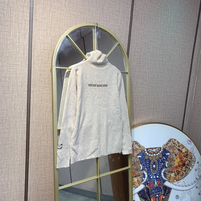 BT346孕妇杏色针织衫90-150