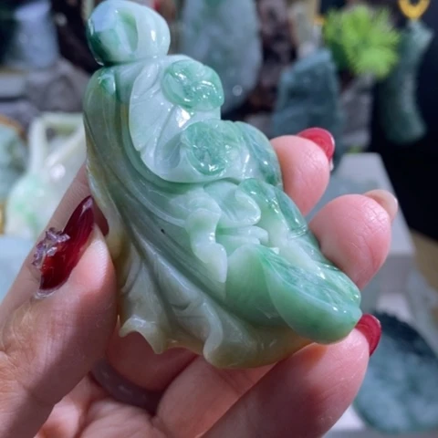 【闪购商品】颈饰未镶嵌翡翠菜