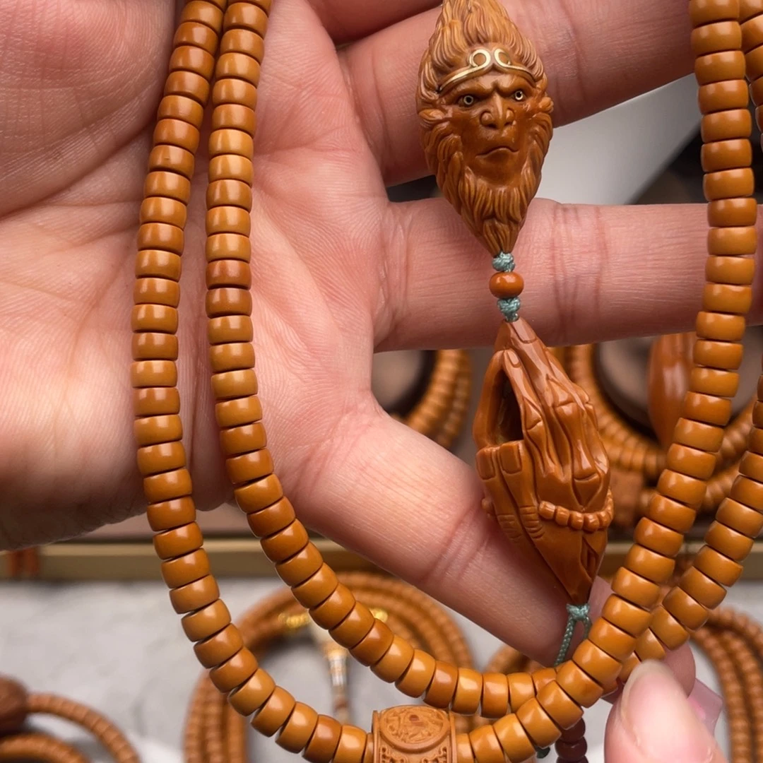 核桃手串/手链橄榄核核尖258