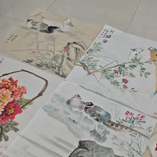 习***身张兆红精品书法作品微瑕