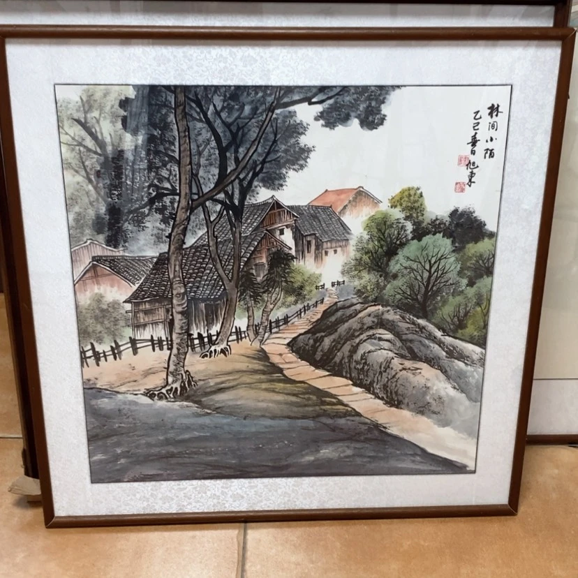 【闪购商品】国画手绘国画带框