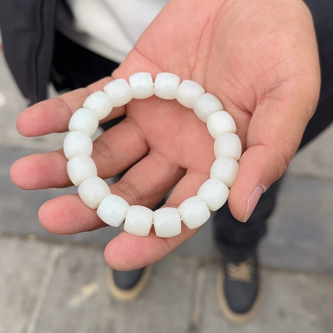 和田玉手链未镶嵌