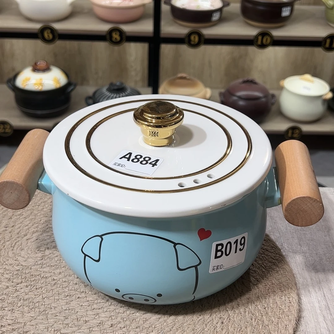 【闪购商品】2.2升砂锅微瑕疵品019