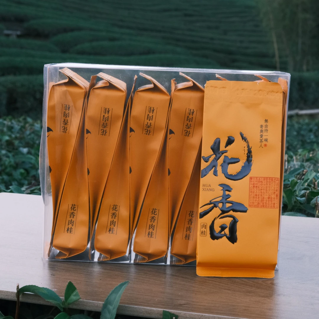 【花香肉桂】武夷山岩茶中火花香肉桂乌龙茶