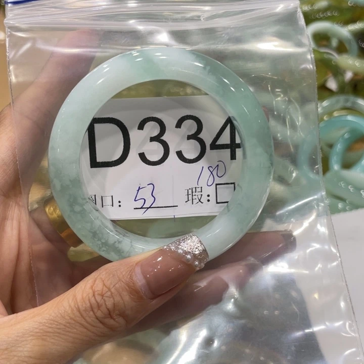 未镶嵌蛇纹石玉手镯糖***爱