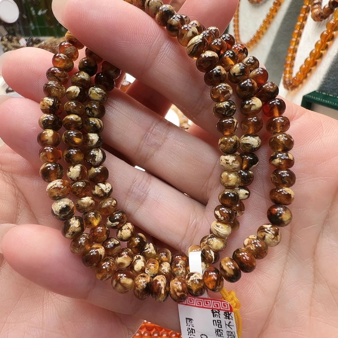 琥珀未镶嵌裸石抚顺琥珀5溶洞