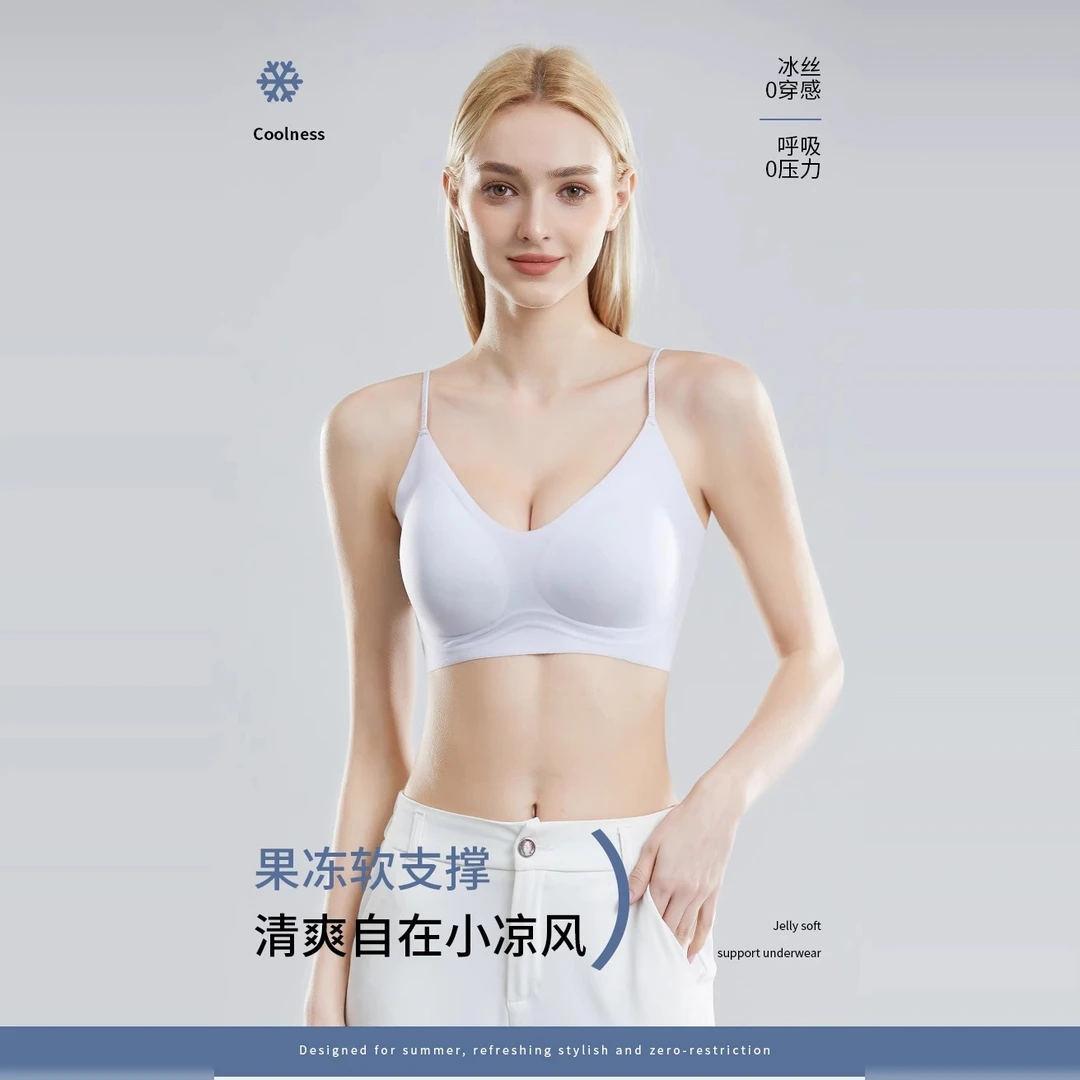 冰丝洛丽塔印花修身型舒适透气纯色背心吊带简约运动清爽通勤