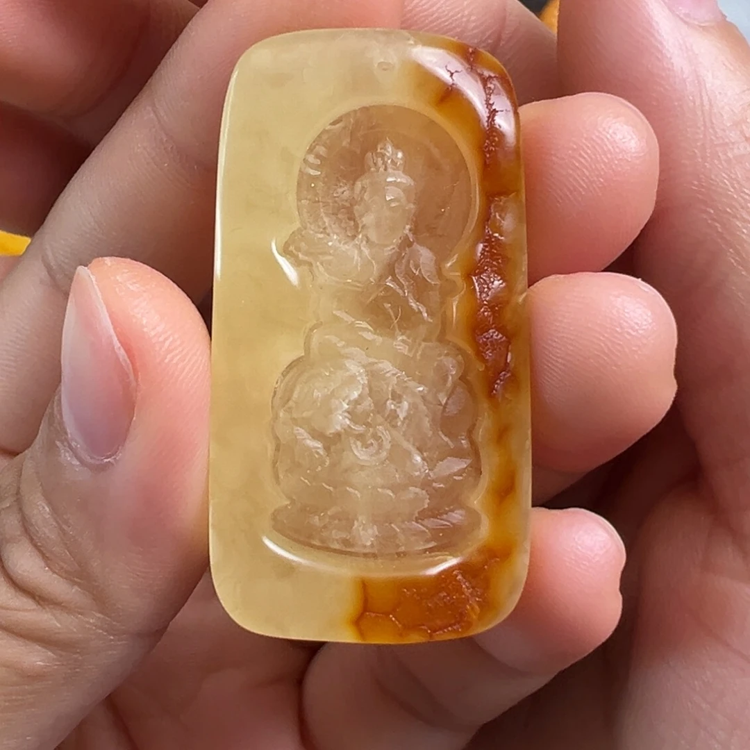 蜜蜡未镶嵌裸石龙蛇