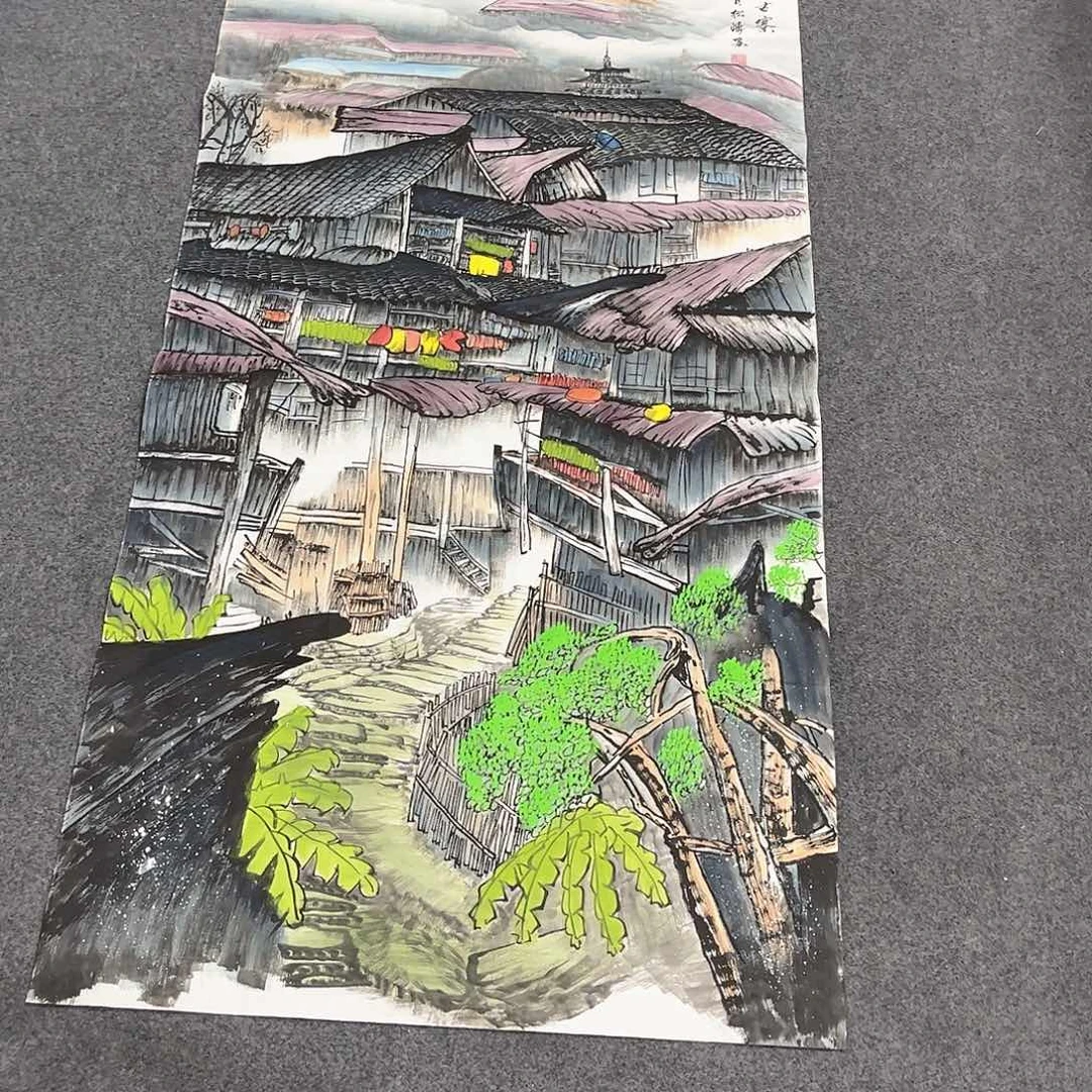 国画D国画作品单幅任发