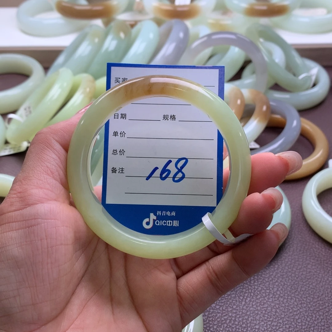 和田玉手镯未镶嵌59.3