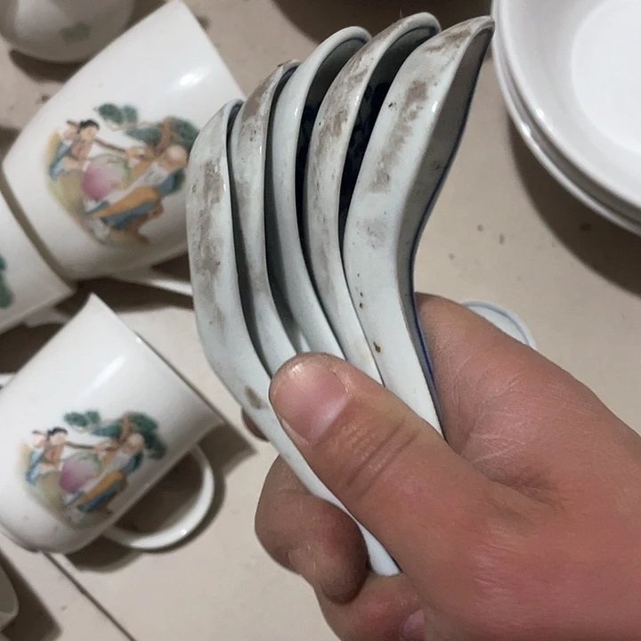 瓷片健***乐厂货微瑕，库存5个