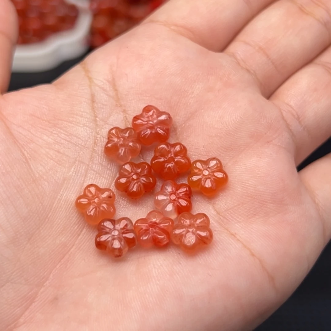 南红玛瑙未镶嵌吊坠(不含链)