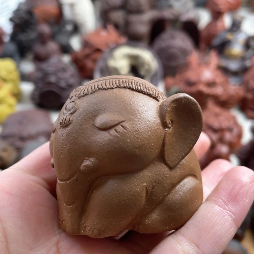 【闪购商品】紫砂茶宠紫砂小象