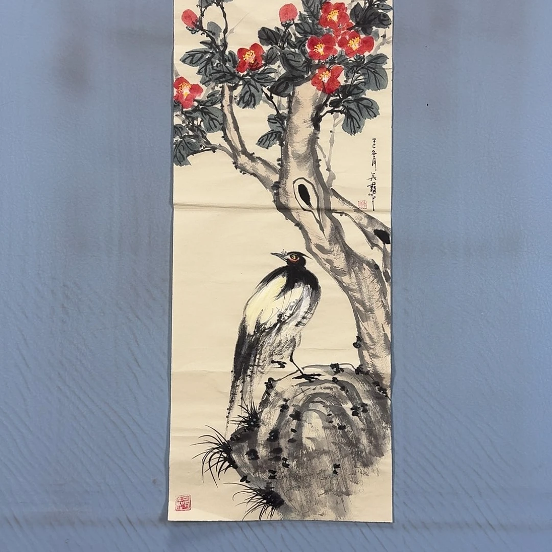 国画226 牡丹一如你初来