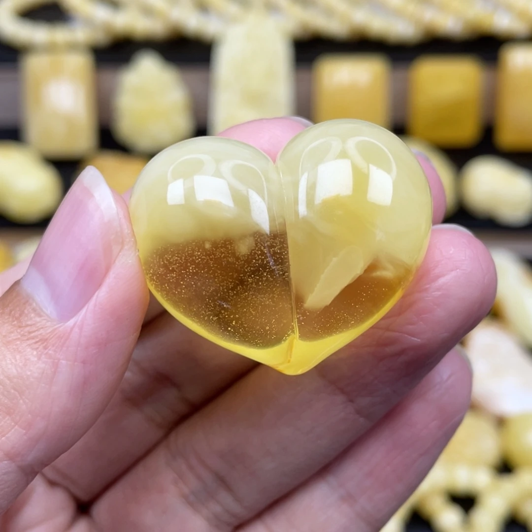 琥珀未镶嵌裸石琥珀蜜蜡