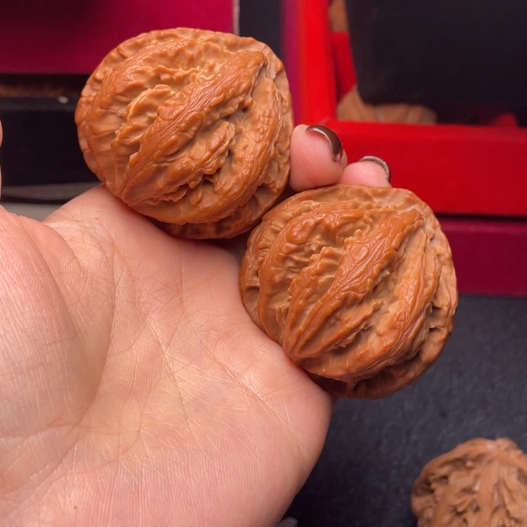 瘦***风文玩核桃吊坠秦岭核桃81