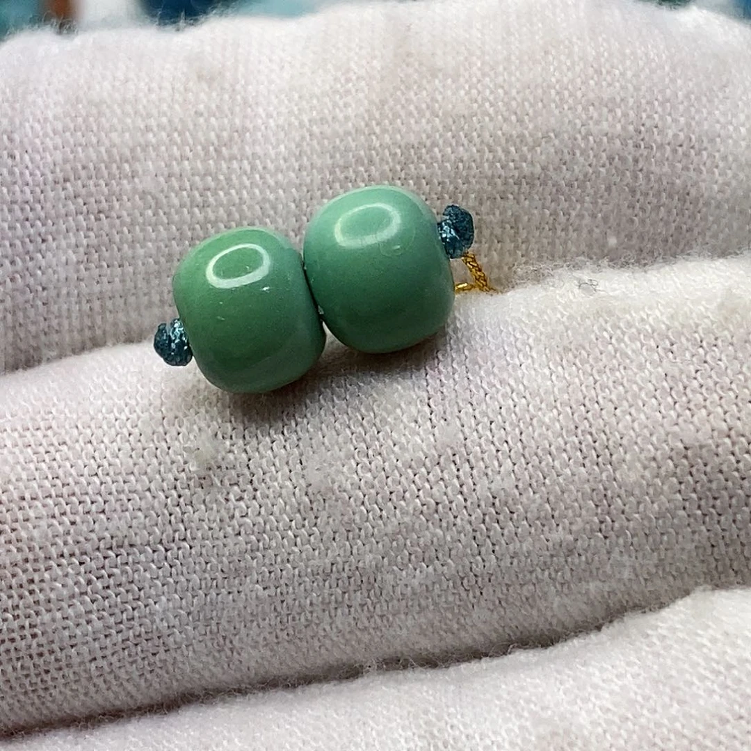 绿松石未镶嵌天然原矿 地大质检 抖音基地 顺丰发货