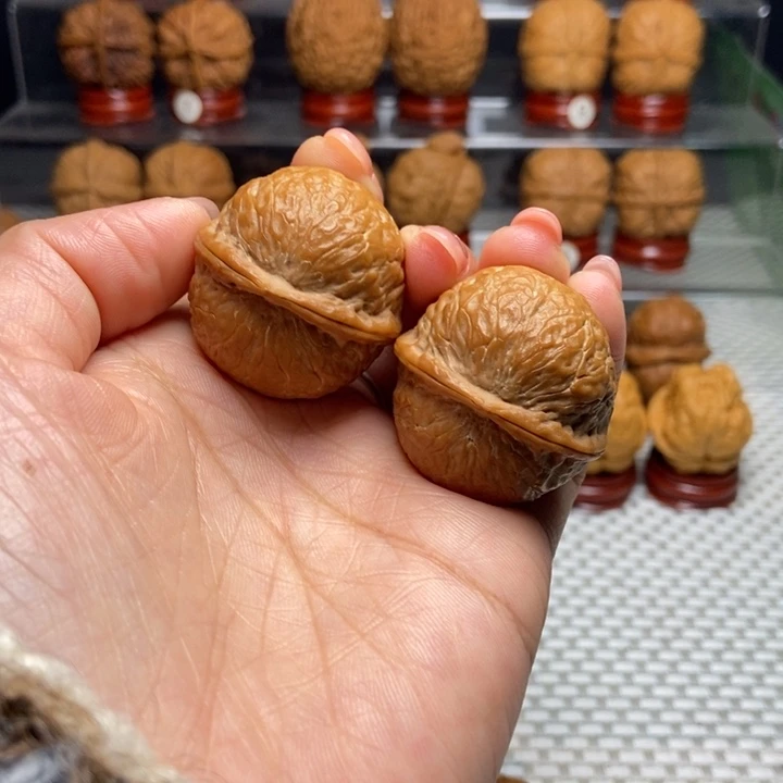 把件文玩核桃20小红蛇