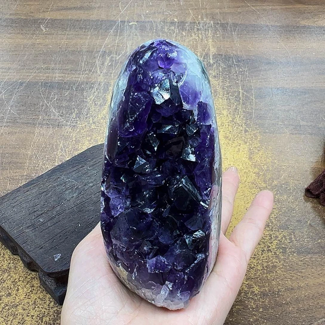 摆件紫晶未镶嵌紫晶