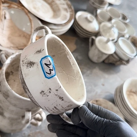 瓷片国营厂11.5厘米23