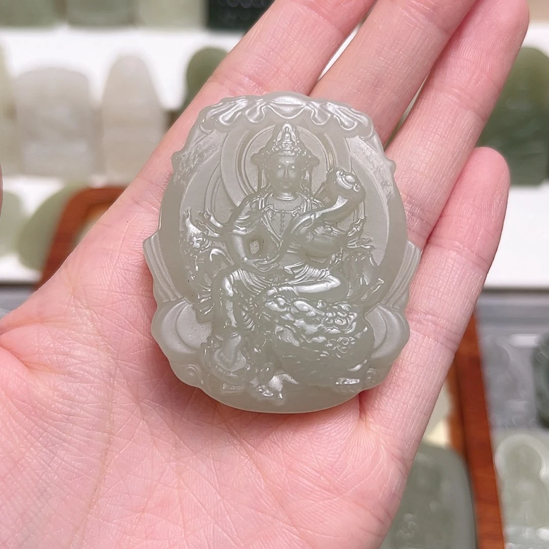 和田玉颈饰未镶嵌『****』