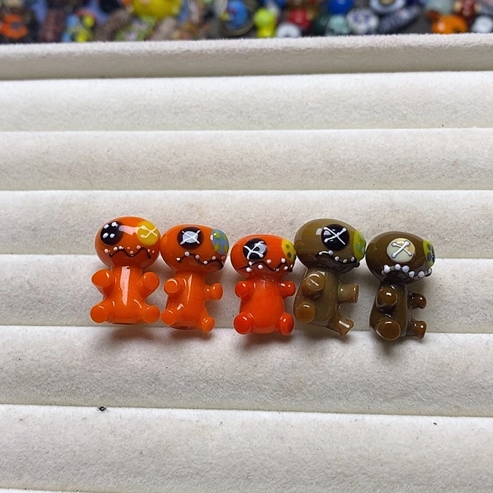 琉璃颈饰小机器人随机两个119