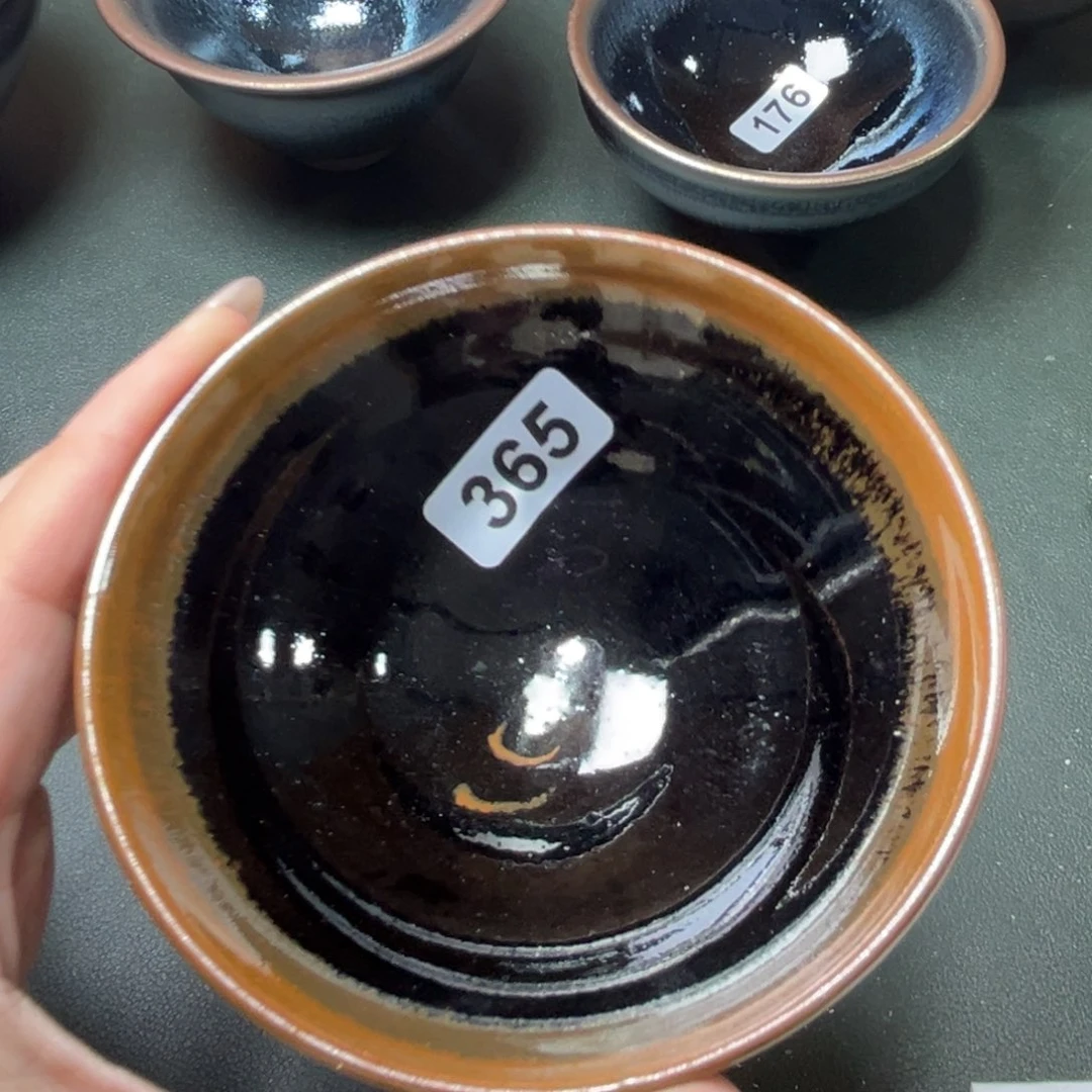 茶盏全手工原矿原釉建盏