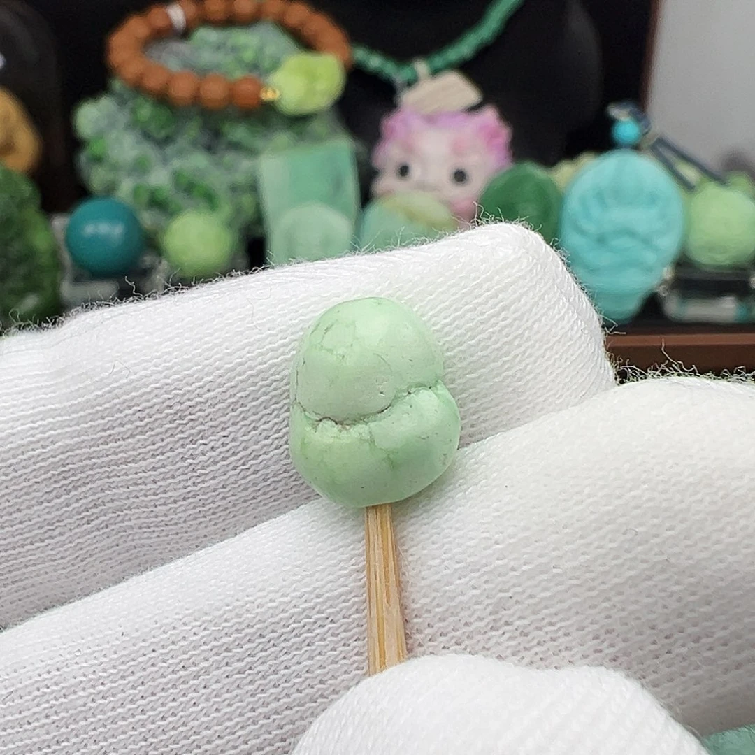 绿松石未镶嵌绿松石主播璐璐