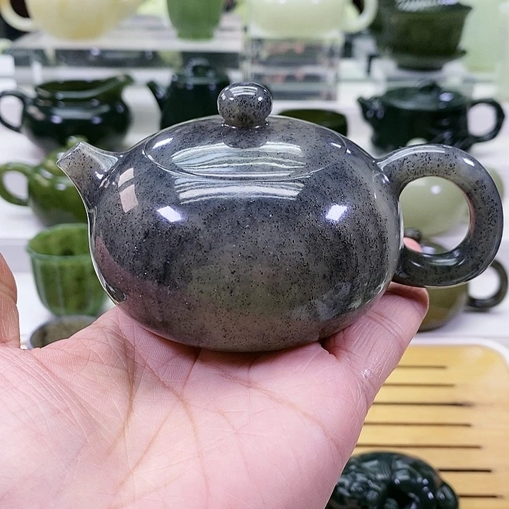 未镶嵌和田玉挂件东茶壶