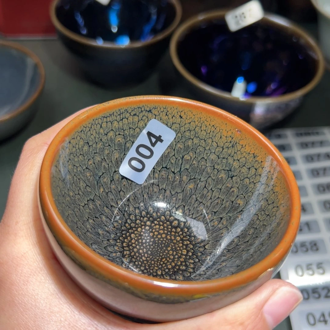 茶盏全手工原矿原釉建盏