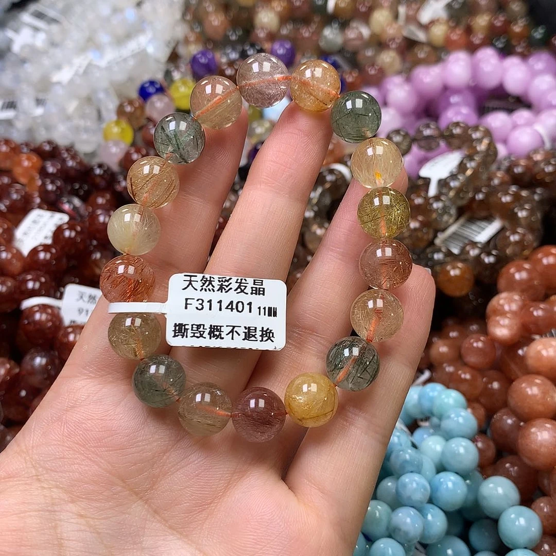 水晶手链未镶嵌，