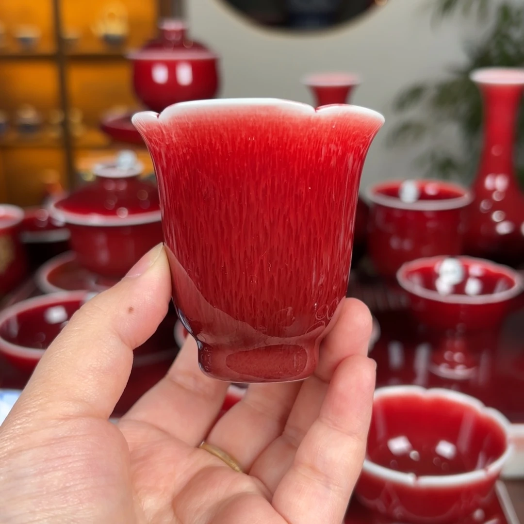 杯子景德镇高温原矿釉