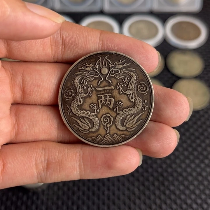 金属大头龙洋船洋工艺品