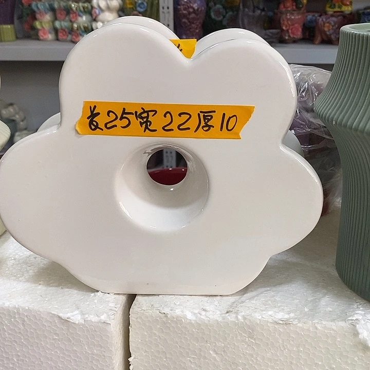 摆件陶盆有孔 微瑕介意勿拍