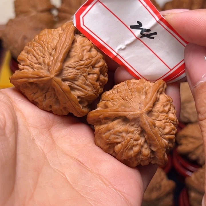 吊坠文玩核桃40全品大尺玉玺奔24