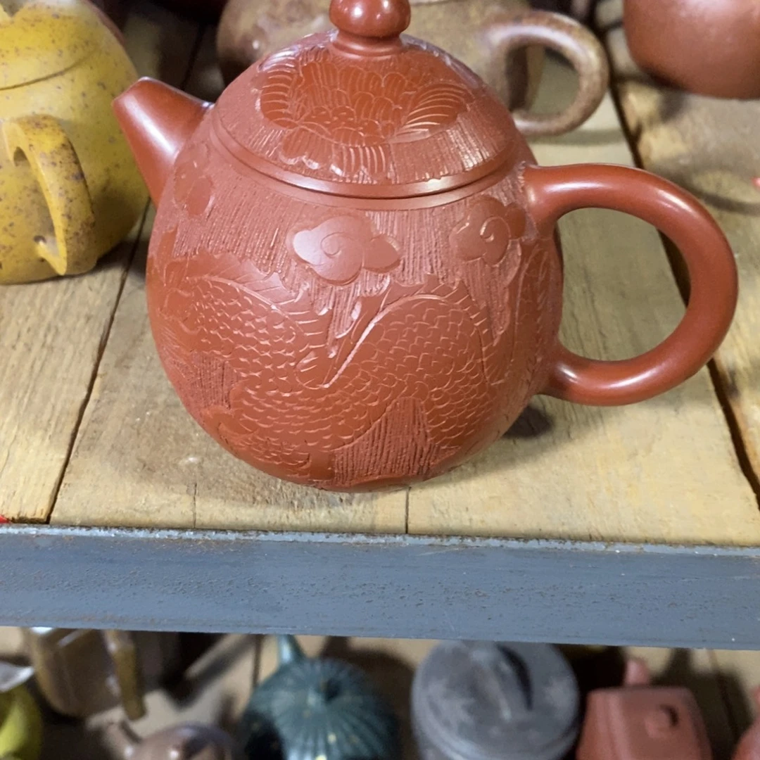 紫砂茶壶原矿手工125