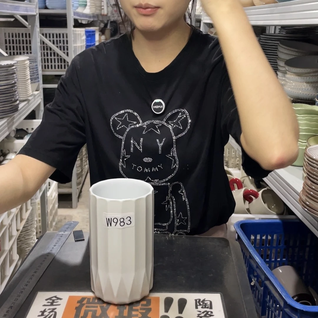 瓷片673          2个带盖