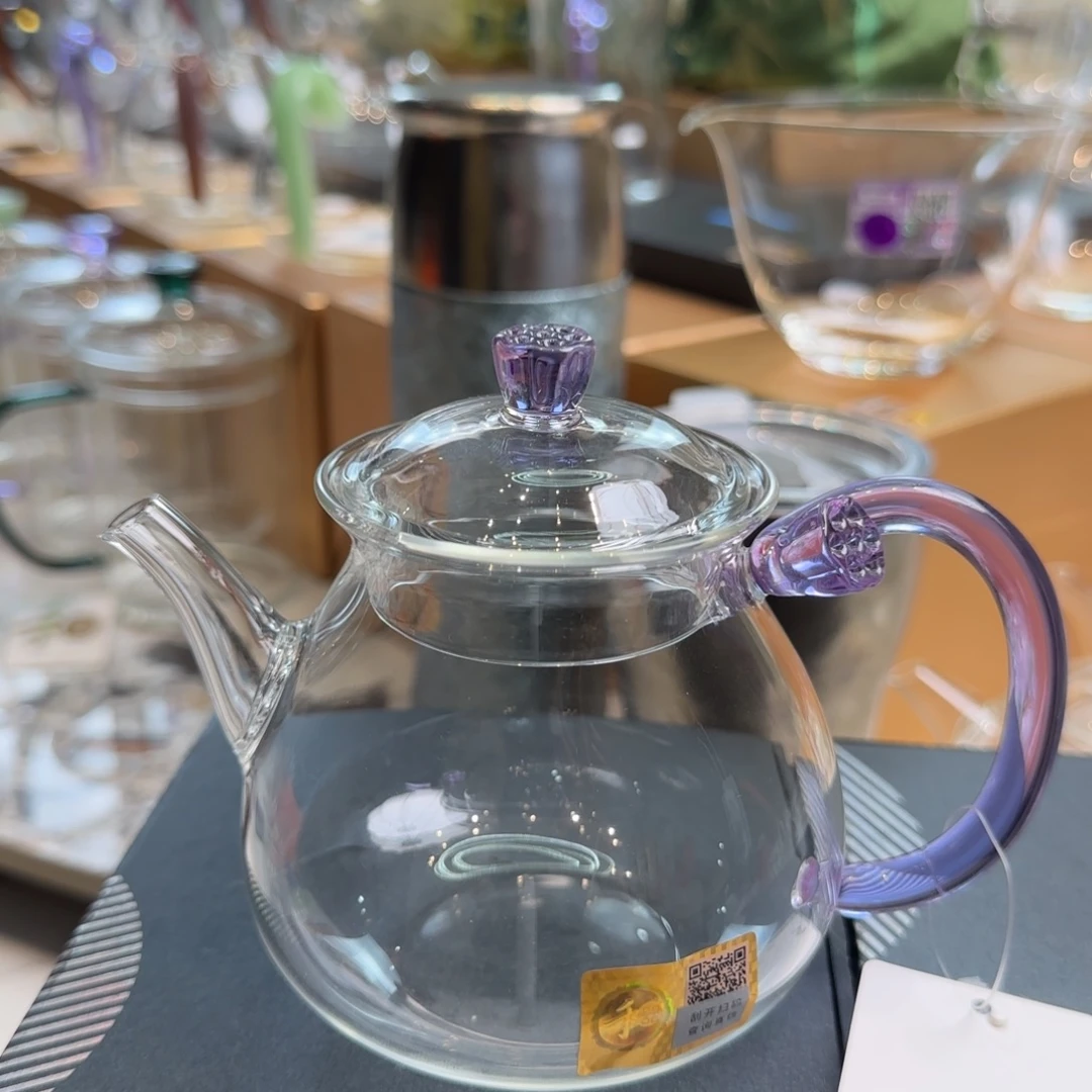 五***一禾器青莲壶浅紫色