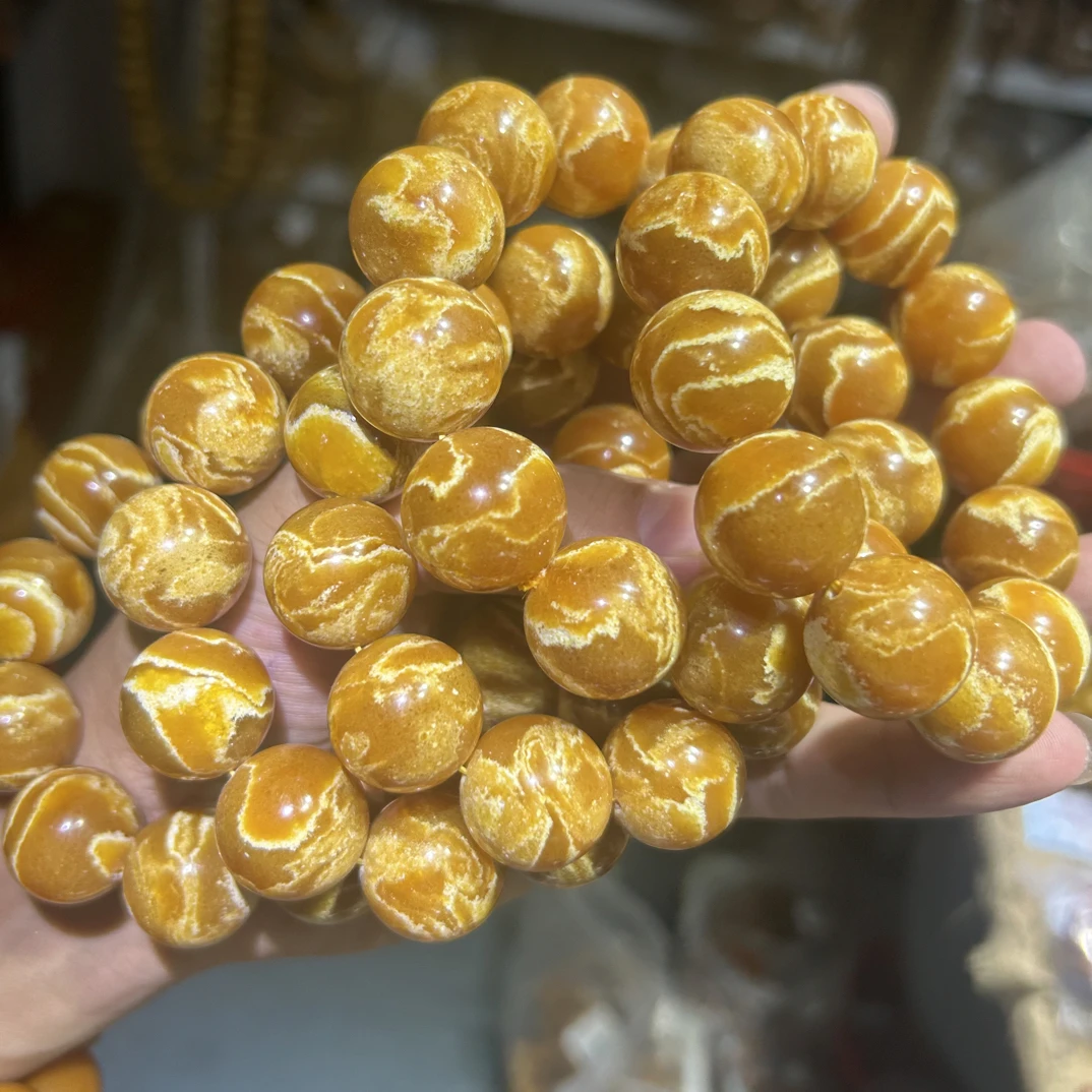20妖花圆珠手串微瑕多样性发其一