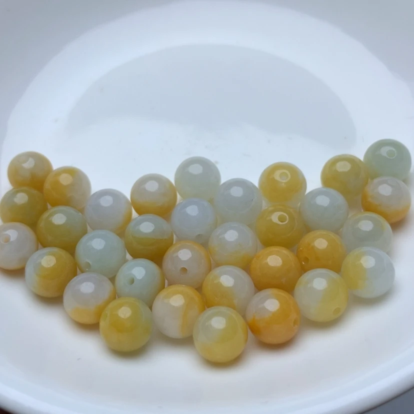【闪购商品】未镶嵌手链翡翠卡7.1鸳鸯珠10颗