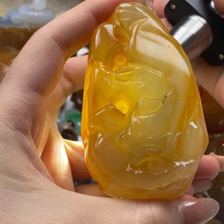 玛瑙/玉髓未镶嵌颈饰