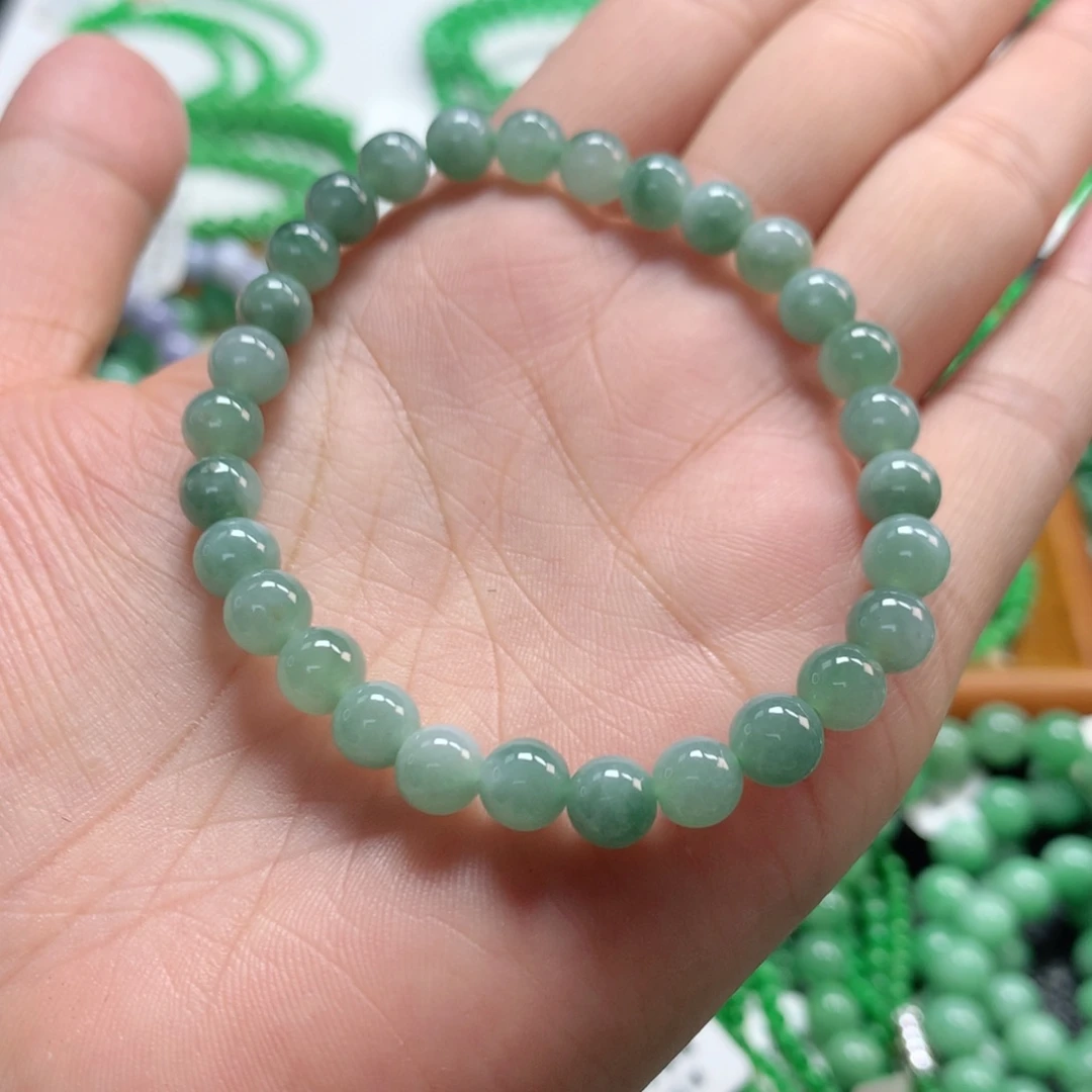 翡翠未镶嵌手链翡翠