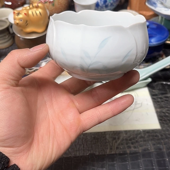 瓷片啾啾日瓷中古陶瓷工艺品