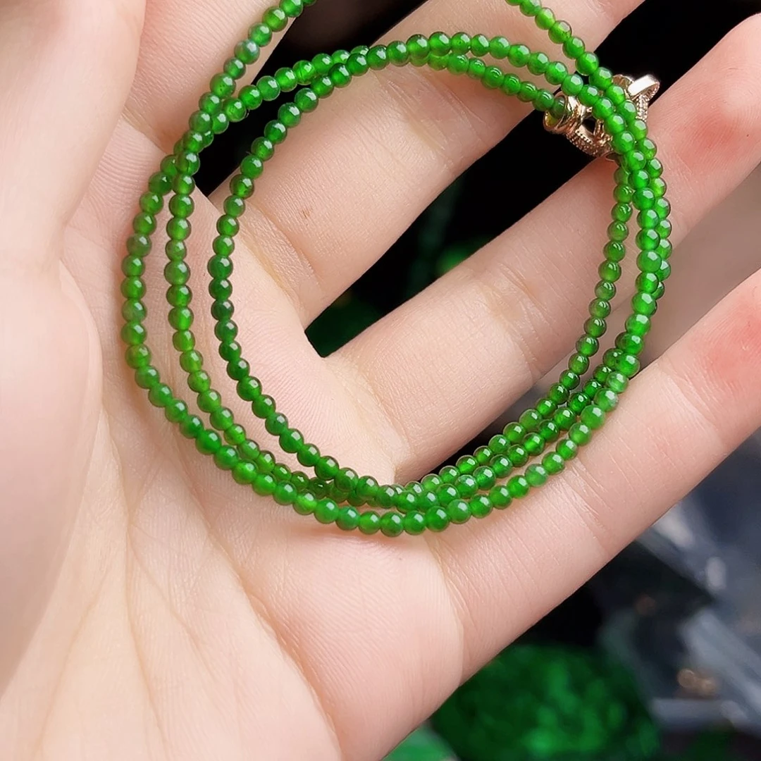 颈饰未镶嵌翡翠多样性